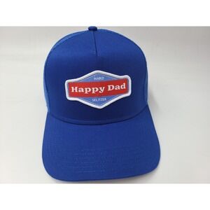 Happy Dad Hard Seltzer Patch Full Send Mesh Trucker Snapback Hat Cap Nelk Boys